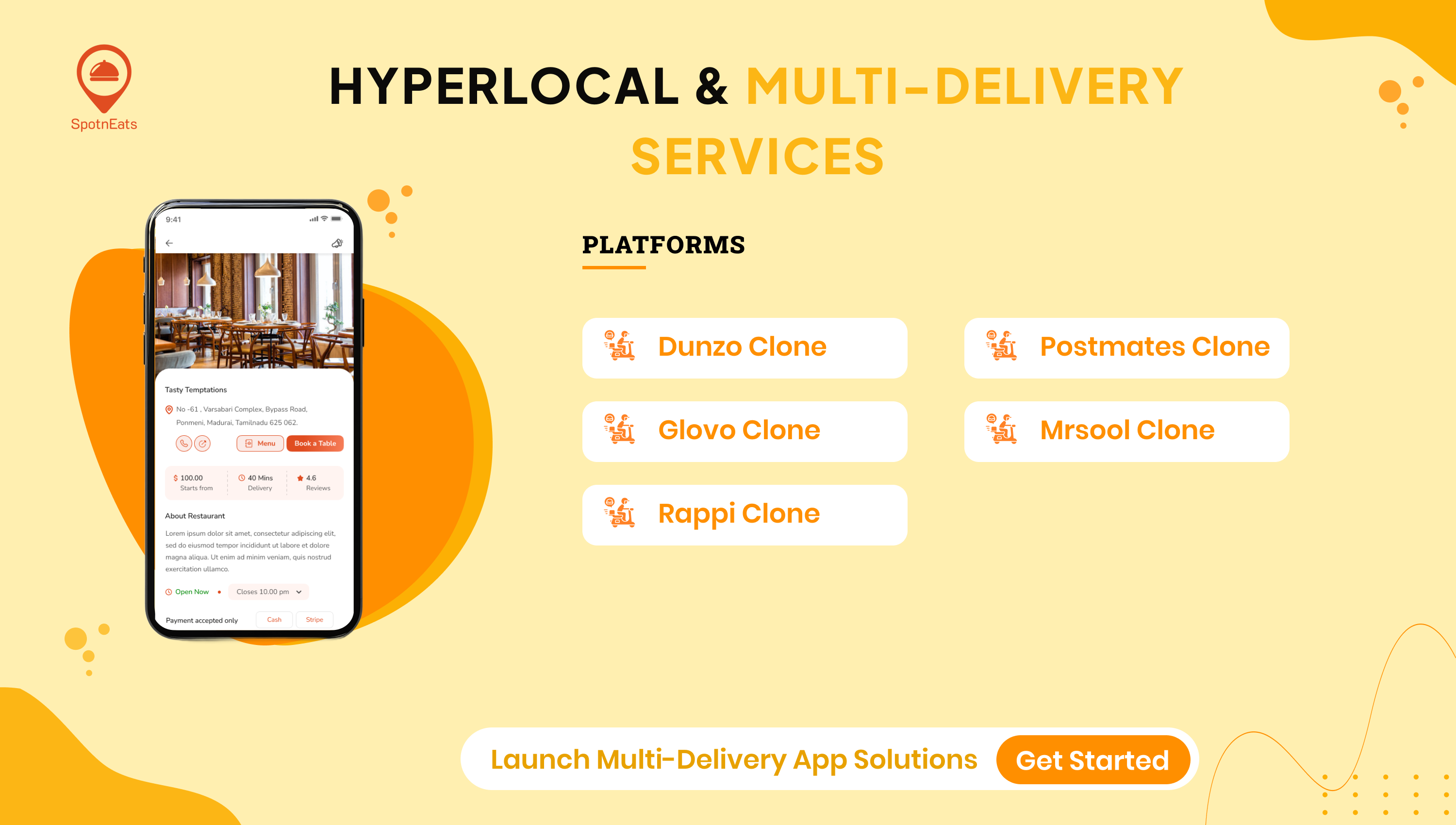 Online food ordering